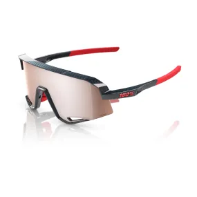 100% SLENDALE Gloss Carbon Fiber HiPER® Crimson Silver Mirror Lens