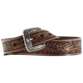 10011082 Ariat Men's Randall Belt - Cedar 42 Inch
