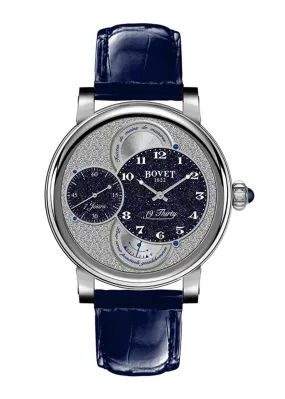 Elegant 19 Thirty Dimier Stainless Steel Watch with Aventurine Dial