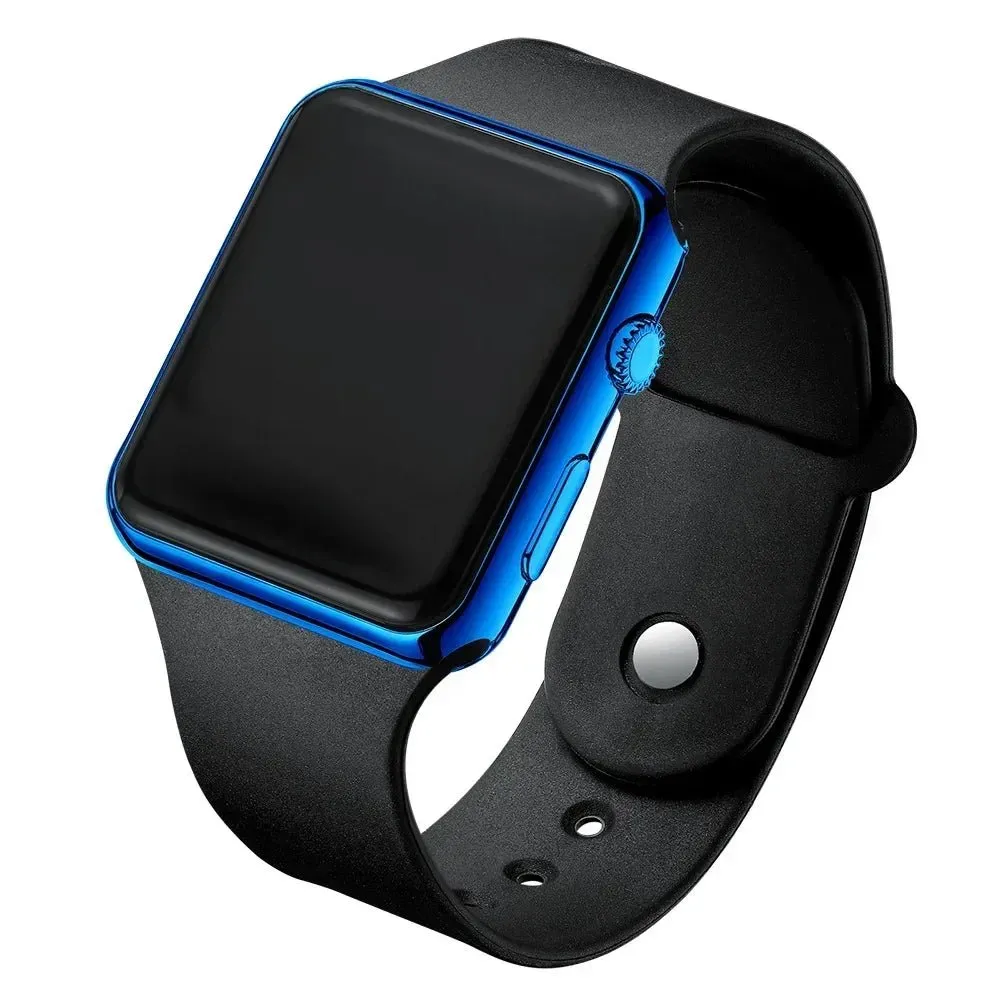 2024 Fashion Motion Watch LED Electronic Digital Watch for Women and Men Silicone Band Watchs Wristwatch Clock Relogio Feminino