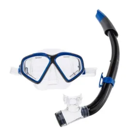 AQUALUNG - Hawkeye Snorkel Combo (Black/Blue)