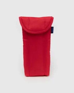 Baggu - Puffy Glasses Case - Candy Apple