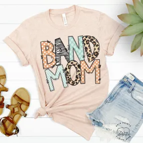 Band Mom DTF Printed Tee