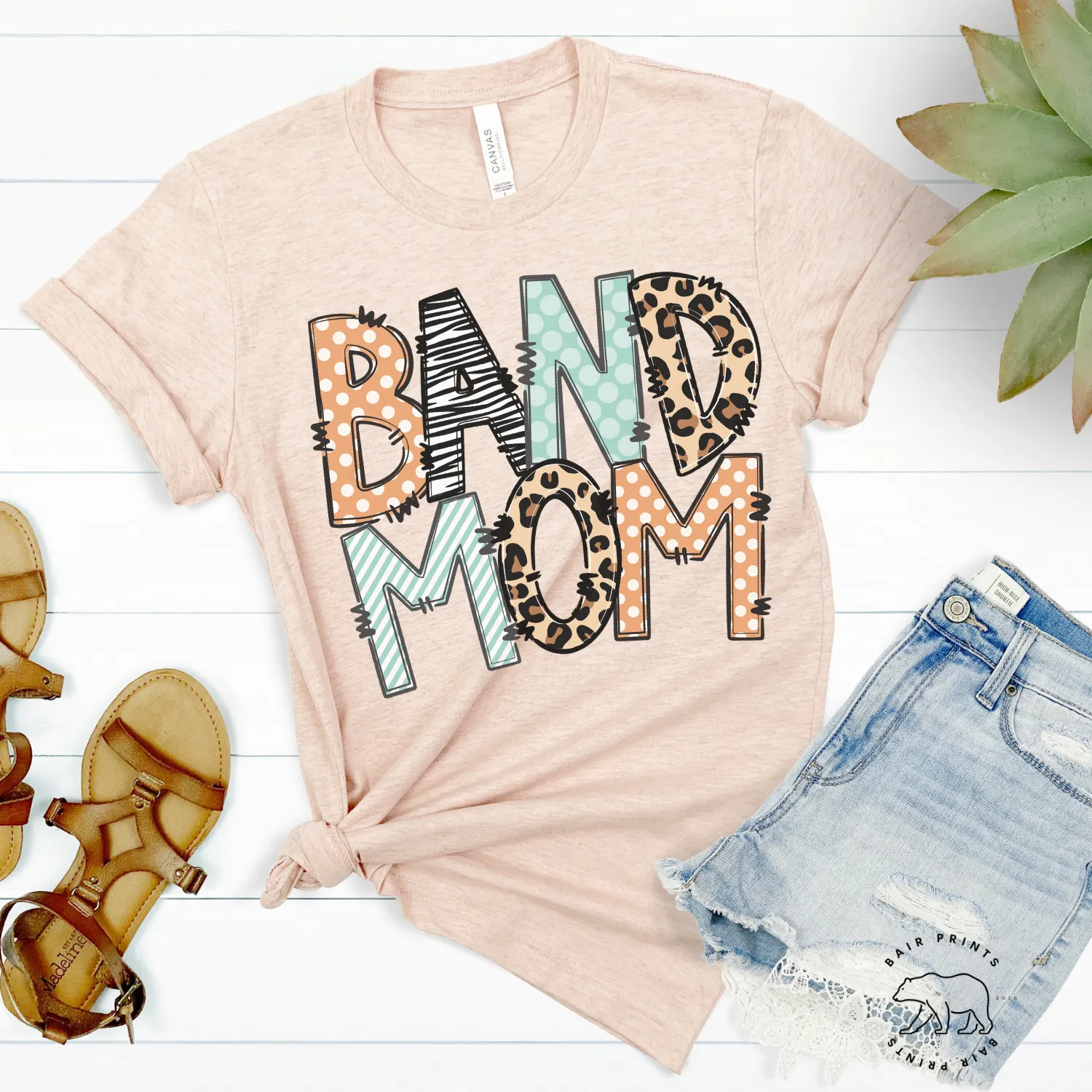 Band Mom DTF Printed Tee