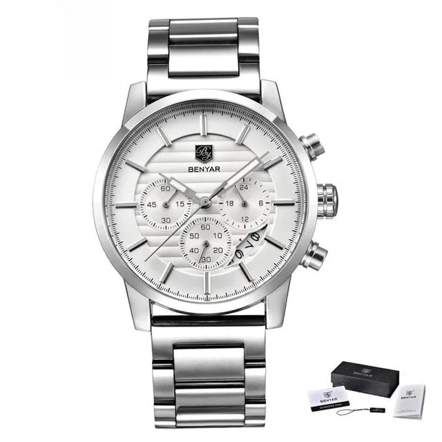 BENYAR Fashion Chronograph Sport Mens Watches
