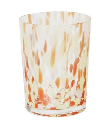Blown Confetti Glass