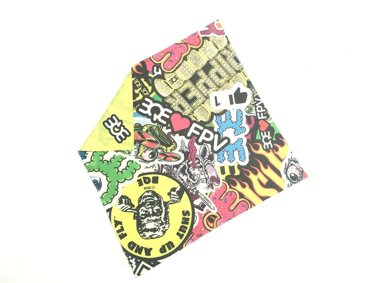 BQE Stickerbomb Microfiber Lens Cloth