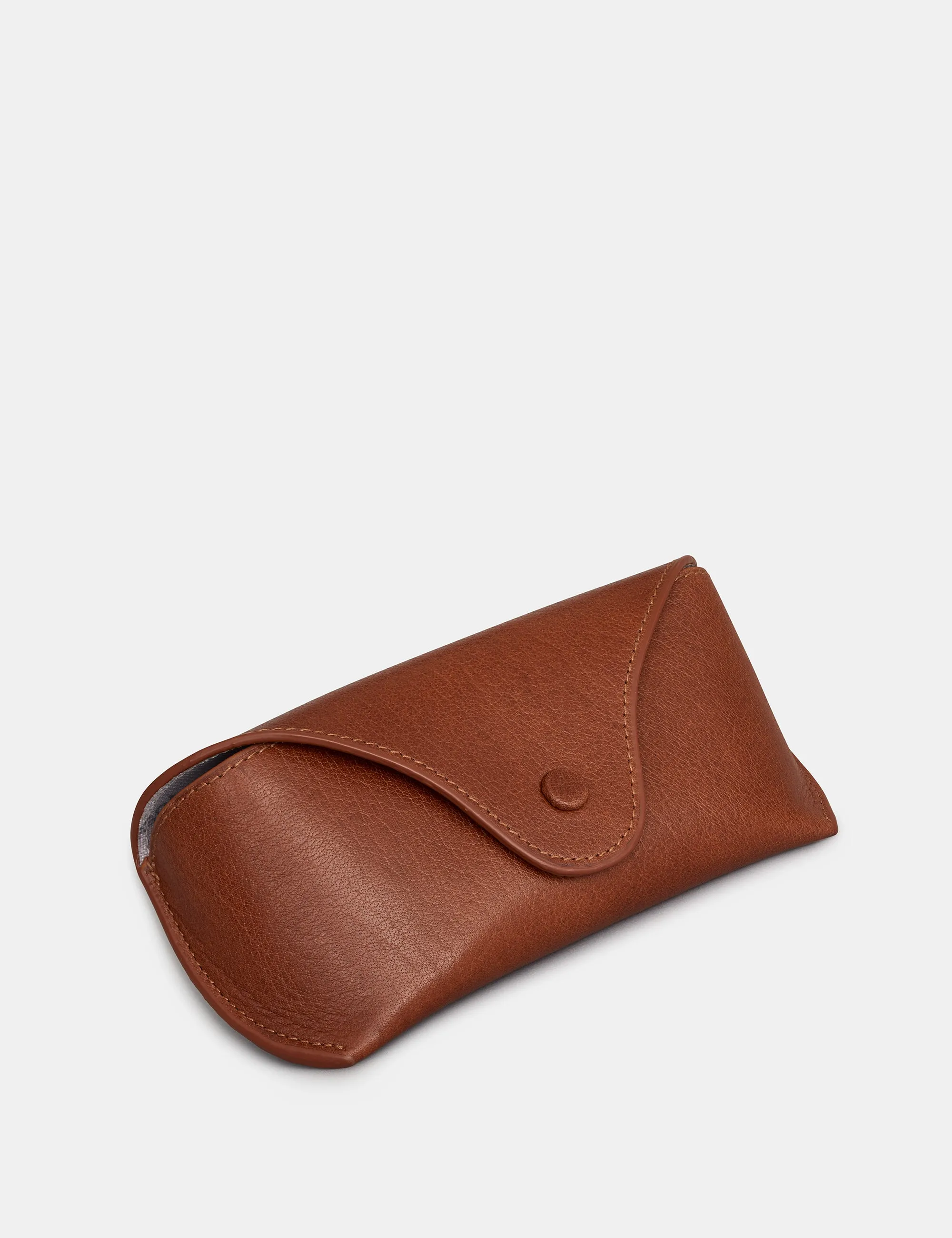 Brown Leather Atlantic Glasses Case