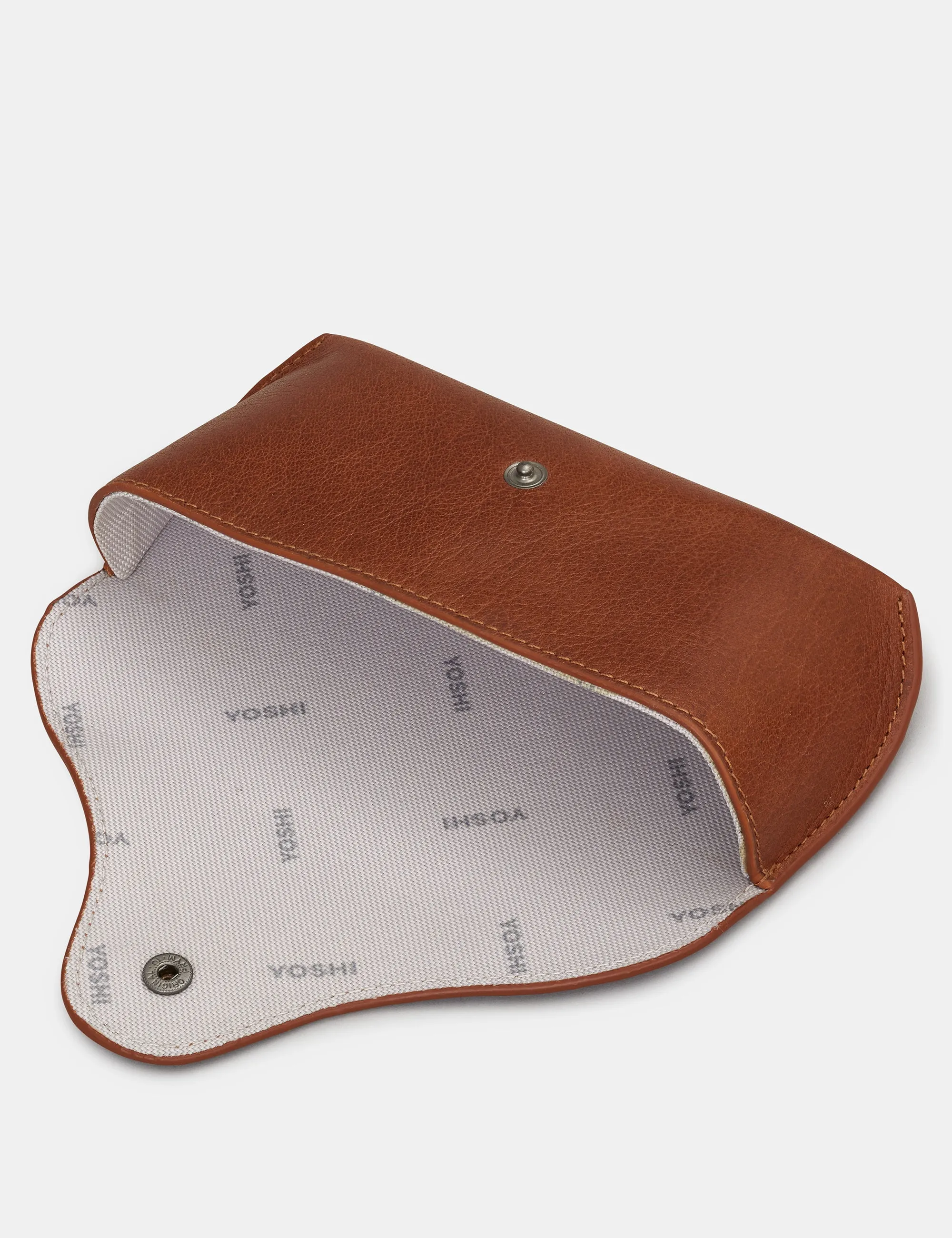 Brown Leather Atlantic Glasses Case
