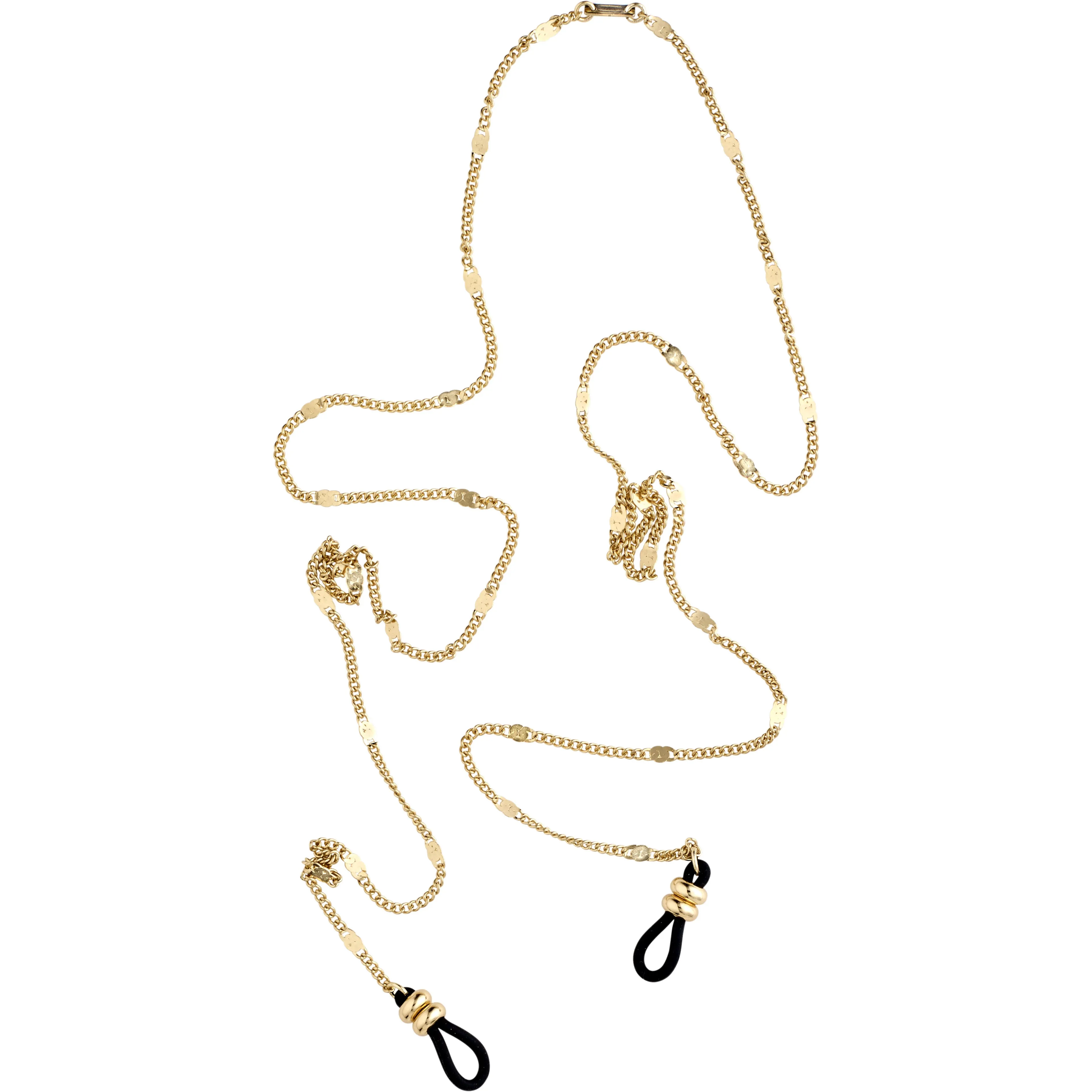 CAT chain for sunglasses gold-plated