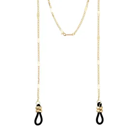CAT chain for sunglasses gold-plated