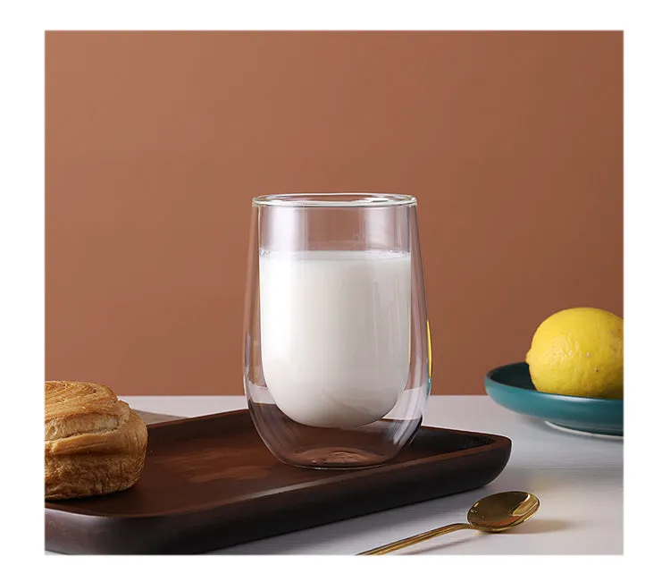 Double Walled Drinking Glass
