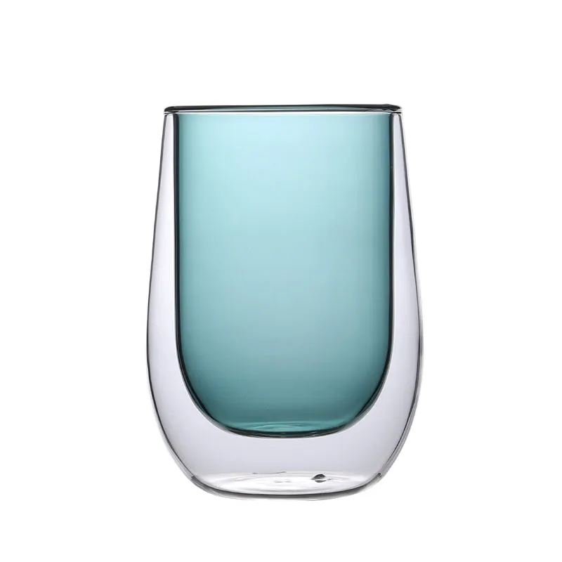 Double Walled Drinking Glass