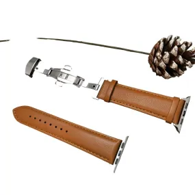 Genuine Leather Watchband Apple Watchs 44 | Leather Band Apple Watch Ultra - Genuine