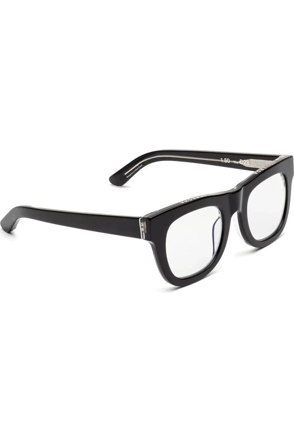 Gloss Black Reading Glasses