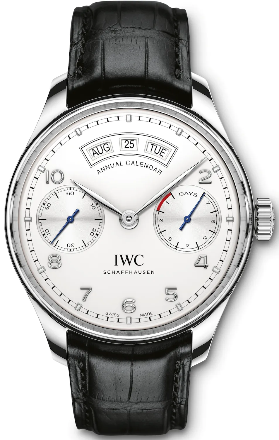 IW Watch PORStugieser Annual Calendar