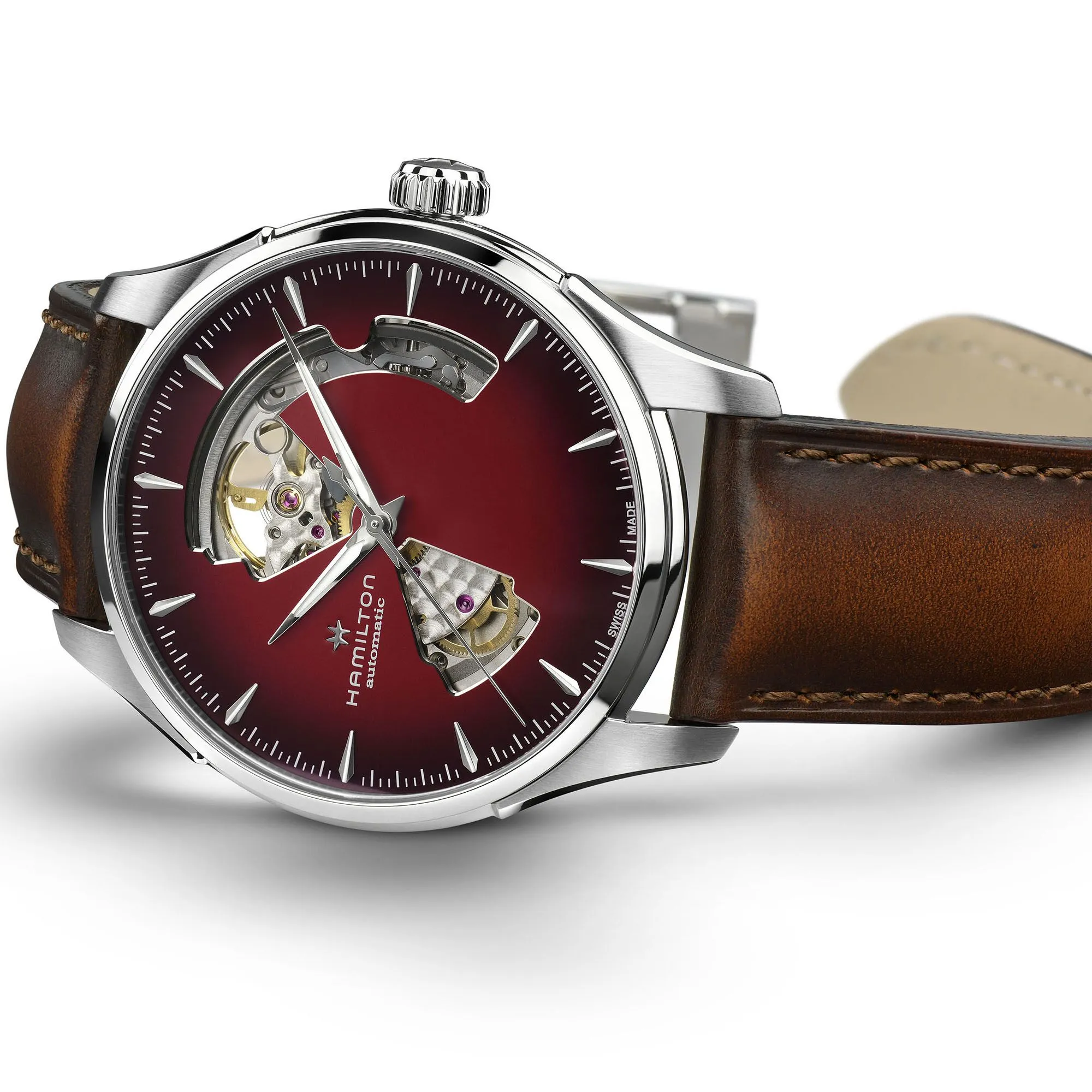 Jazzmaster Open Heart Auto Gents Watch, 40mm - H32675570