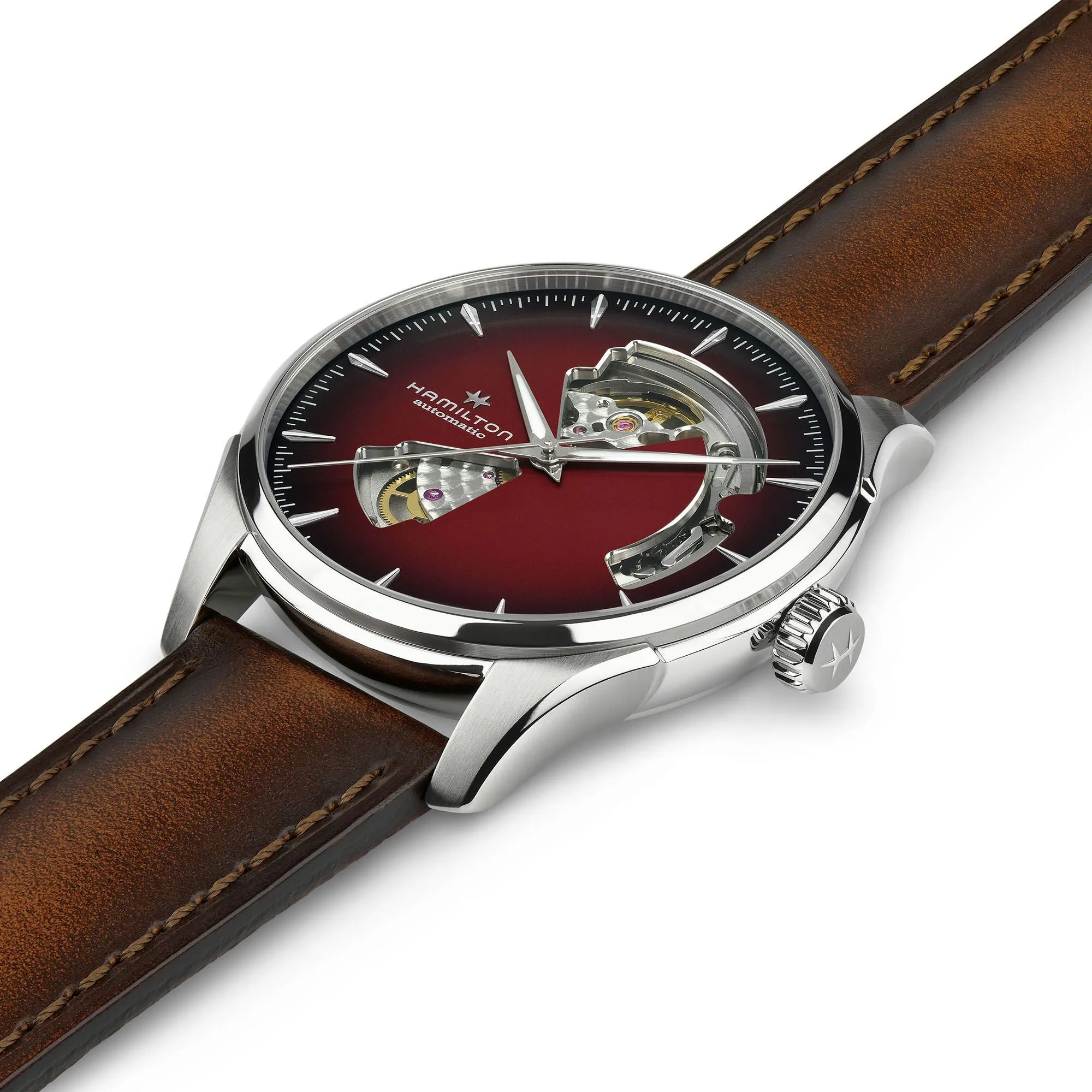 Jazzmaster Open Heart Auto Gents Watch, 40mm - H32675570