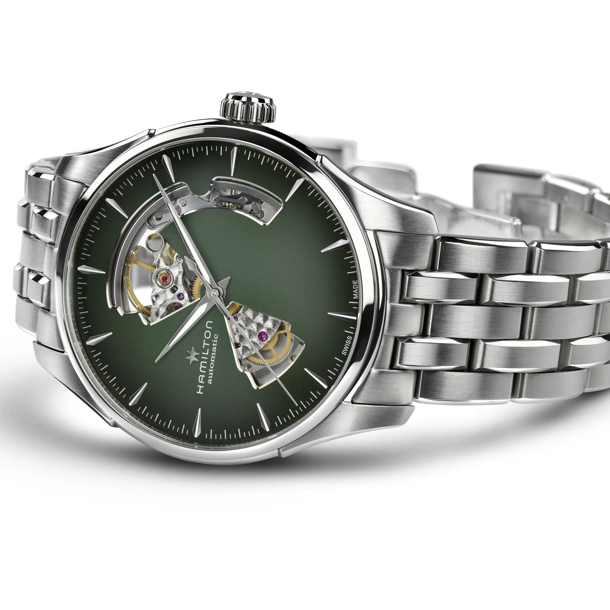 Jazzmaster Open Heart Gents Watch, 40mm - H32675160