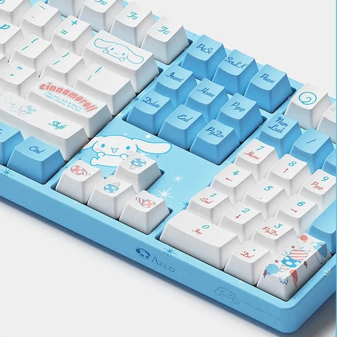 Kawaii Blue Cinnamoroll Co-Branded Mechanical Keyboard