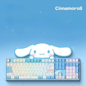 Kawaii Blue Cinnamoroll Co-Branded Mechanical Keyboard