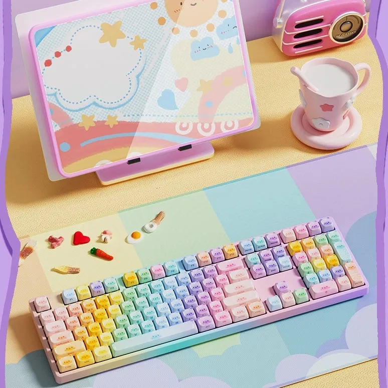 Kawaii Caitang Cat Mechanical Keyboard Keycap
