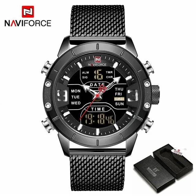NAVIFORCE Luxury Watch Men Fashion Sports Quartz Watch