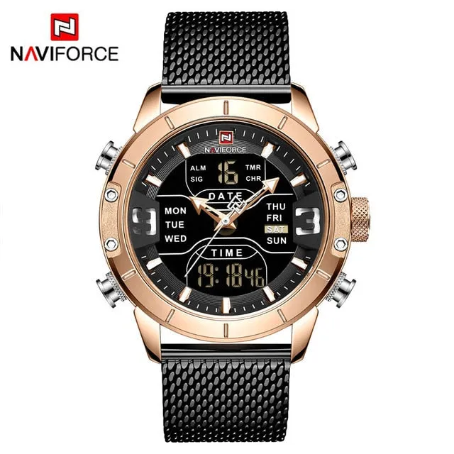 NAVIFORCE Luxury Watch Men Fashion Sports Quartz Watch