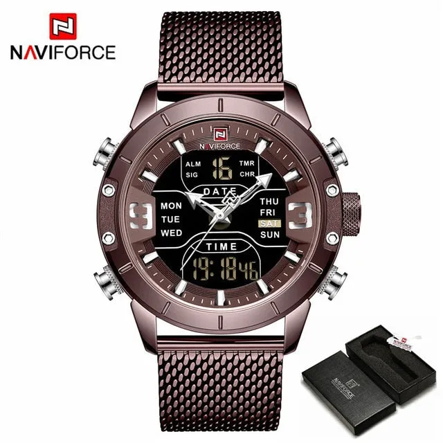 NAVIFORCE Luxury Watch Men Fashion Sports Quartz Watch