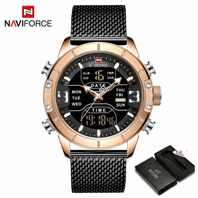 NAVIFORCE Luxury Watch Men Fashion Sports Quartz Watch