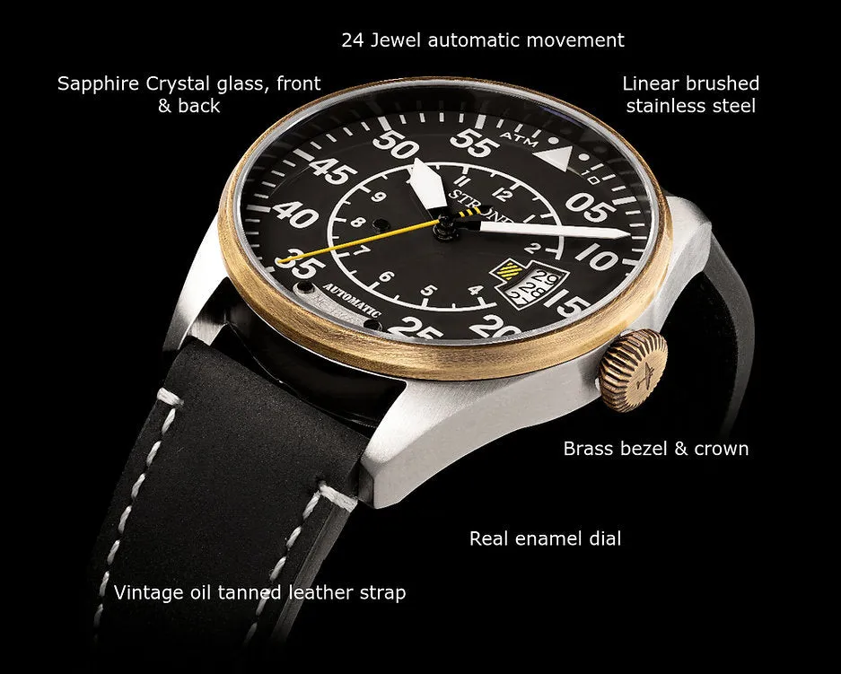 STROND DC-4 vintage automatic, royal blue dial
