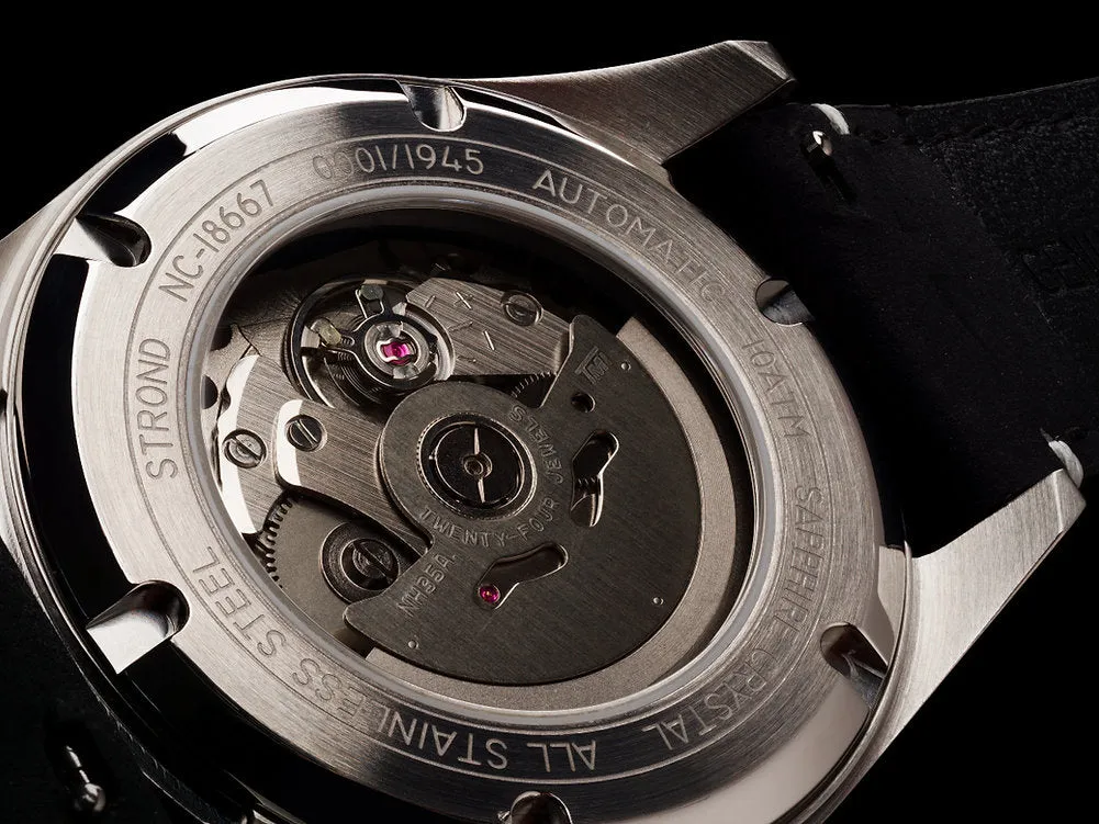 STROND DC-4 vintage automatic, royal blue dial