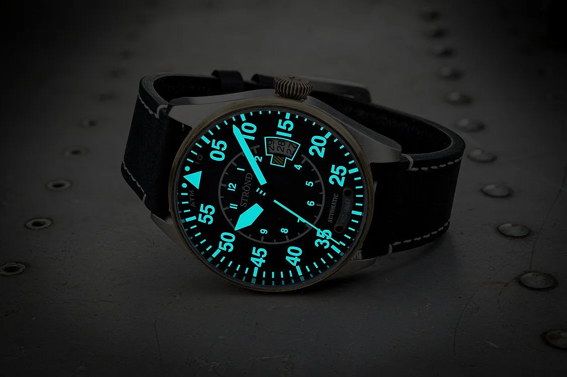 STROND DC-4 vintage automatic, royal blue dial