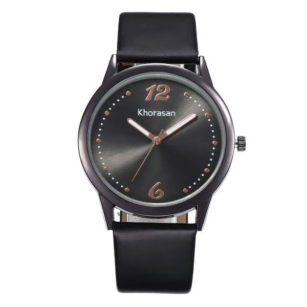 W214 Black Rose Gold Quartz Watch