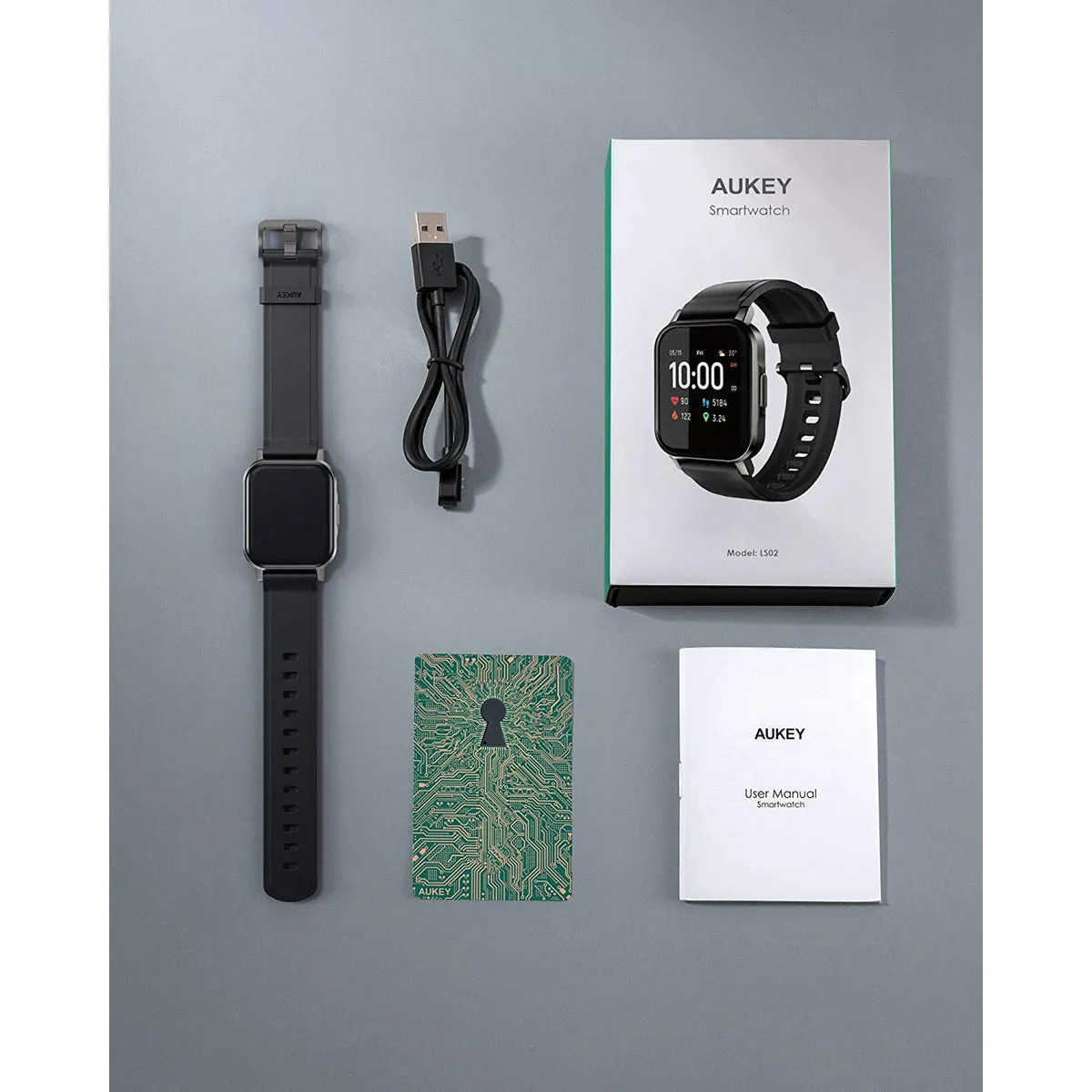 Waterproof Smartwatch Fitness Tracker with 12 Activity Modes