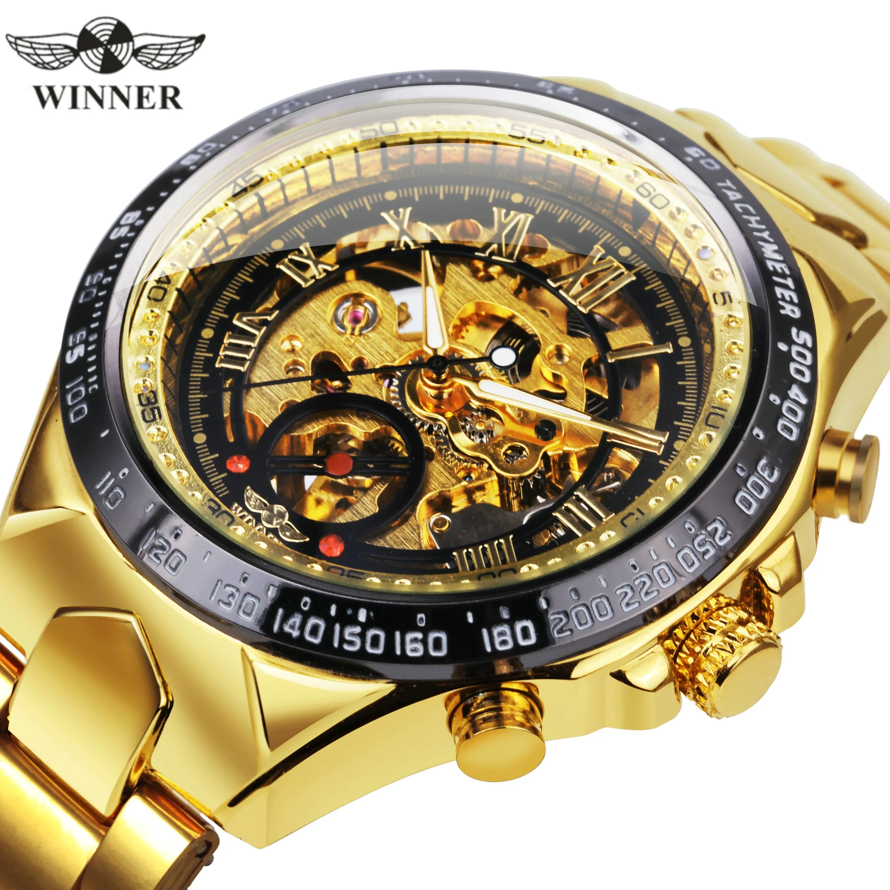WINNER Mechanical skeleton Business Watch