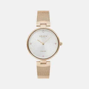 Women's Silver Analog Stainless Steel Watch V256LXVIMV-DD