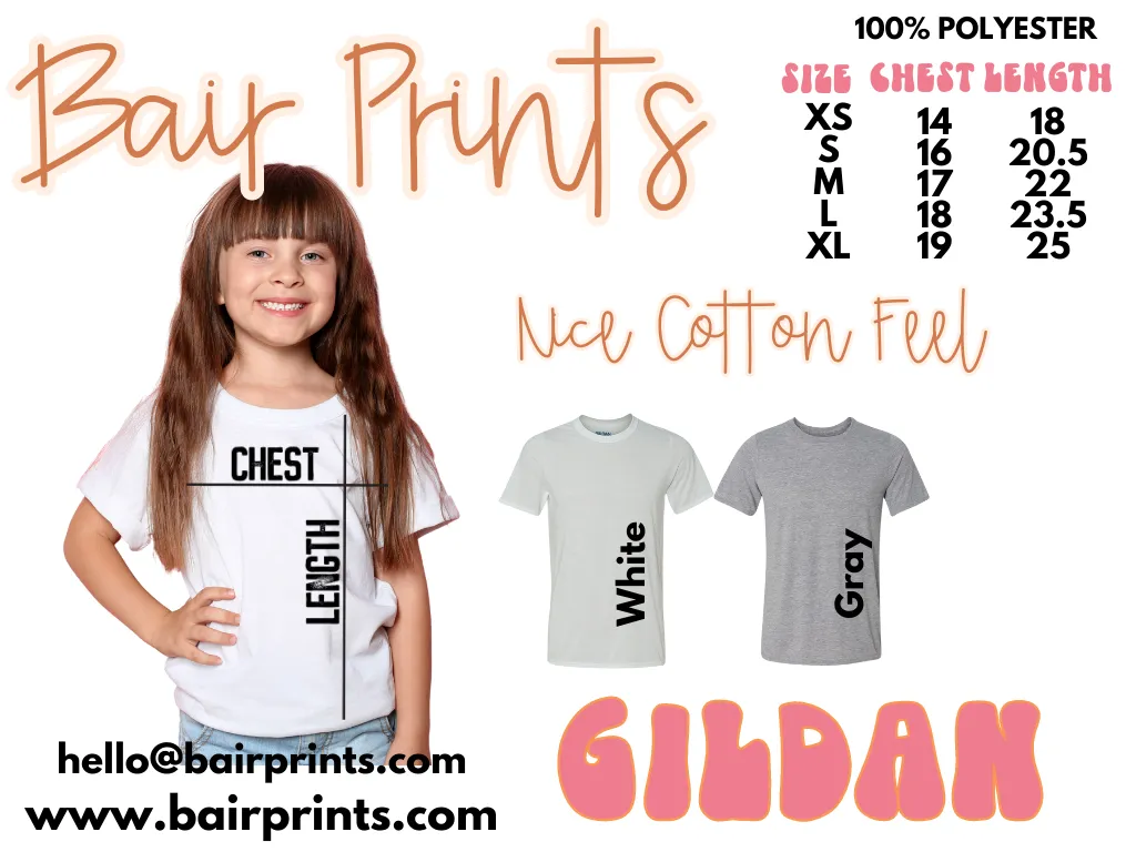 Youth Pink Varsity Team Spirit Shirt
